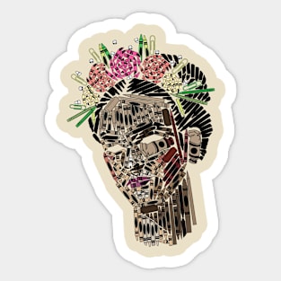 Frida Kahlo Magic Scrap Sticker